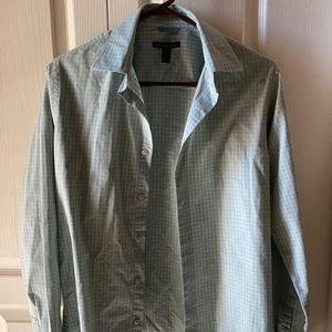 Van Heusen Sage Plaid Slim Fit Shirt